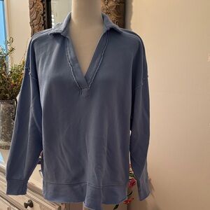 Aerie Pullover Collared Sweatshirt